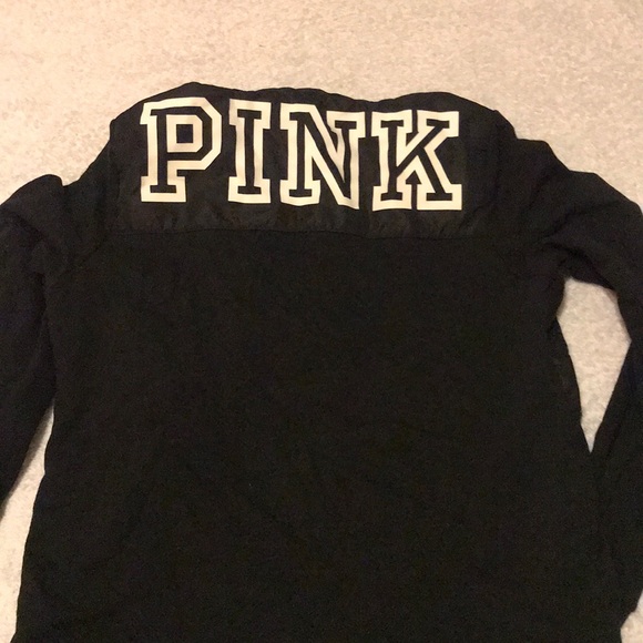 Pink Hoodie Half Zip - Picture 3 of 3